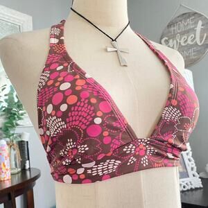 Y2k 2000s hibiscus bikini size